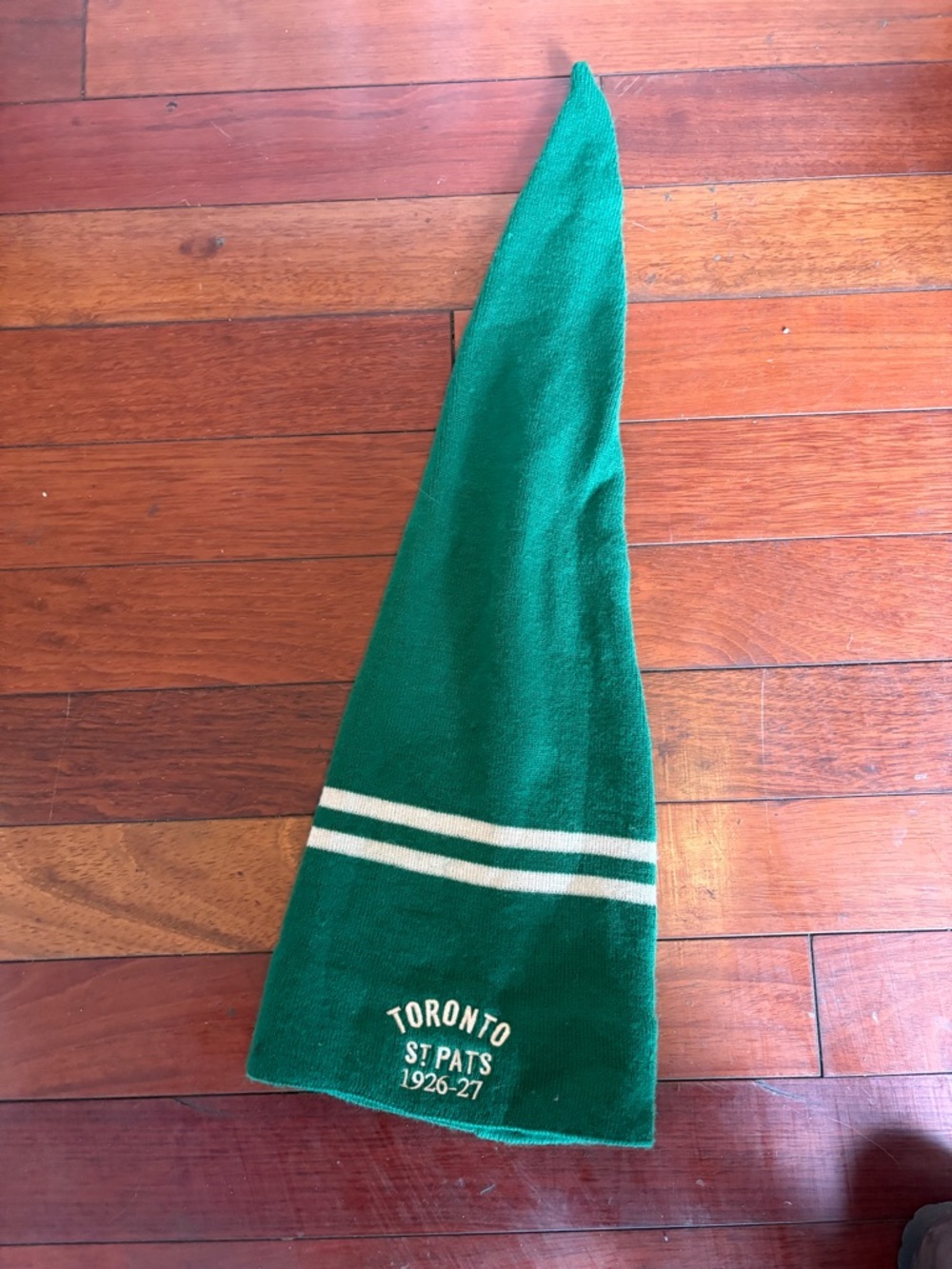 Toronto St. Pats Vintage Green Wool Pointed Cap